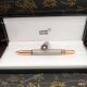 Faux Mont Blanc Starwalker Doue Fineliner Pen Gray & Rose Gold Trim (2)_th.jpg